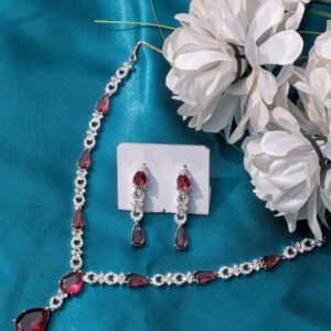 American diamond necklace